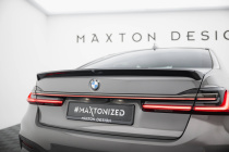 BMW 7 M-Sport G11 LCI / Facelift 2019-2022 Kolfibervinge / Vingextension Spoiler Maxton Design